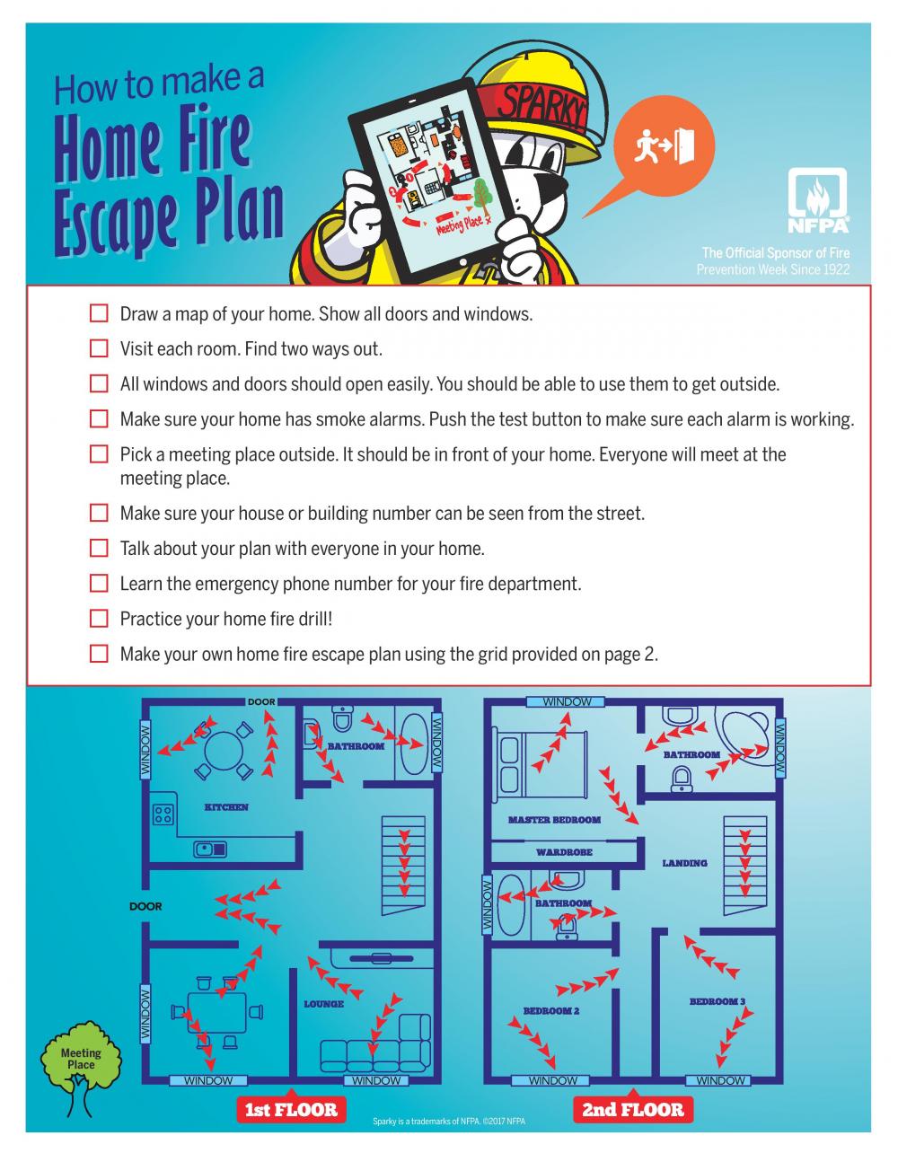 Creating a Home Fire Escape Plan Lehigh Acres Fire control & Rescue